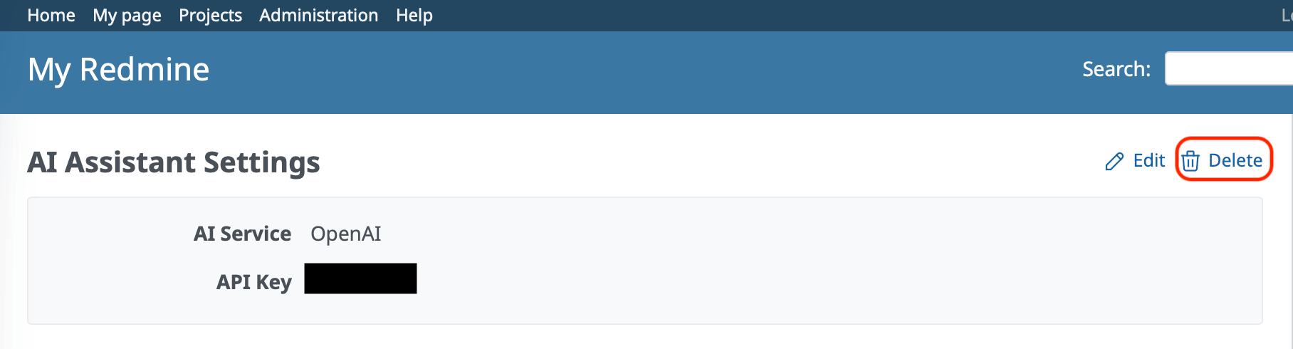 RedMica AI Assistant | My Redmine Global Edition